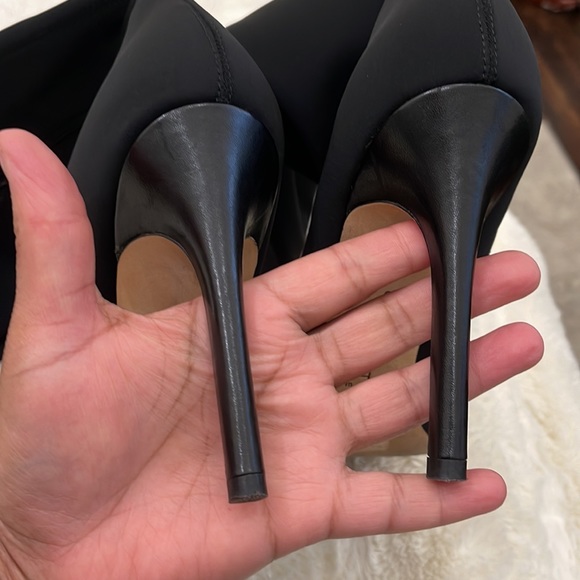 Halston Heritage Dani pointed-toe over thigh high boots - Picture 8 of 11